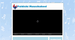 Desktop Screenshot of muusikakool.paldiski.ee